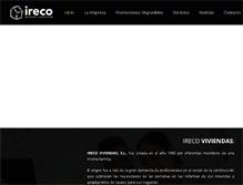 Tablet Screenshot of irecoviviendas.com